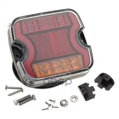 Фонарь задний универсальный светодиодный 12/24V c указателем поворота правый MEGAPOWER MEGAPOWER Automotive арт. 370-17-062