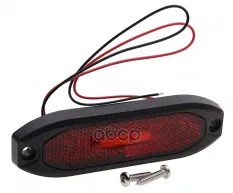 Фонарь габаритный красный светодиодный 12/24V MEGAPOWER MEGAPOWER Automotive арт. 370-26-003