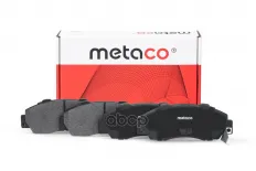Колодки тормозные передние к-кт METACO арт. 3000-102