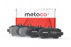 Колодки тормозные передние к-кт METACO арт. 3000-232
