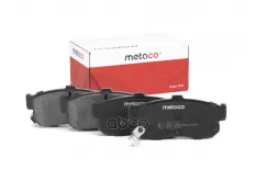 Колодки тормозные задние дисковые к-кт METACO арт. 3010-117