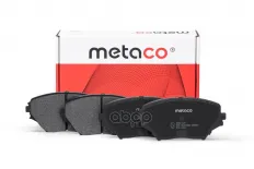 Колодки тормозные передние к-кт METACO арт. 3000-107