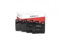Колодки тормозные задние дисковые к-кт METACO арт. 3010-125