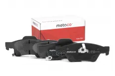 Колодки тормозные задние, JEEP GRAND CHEROKEE (2010>) METACO арт. 3010-128