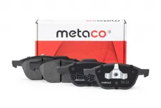 Колодки тормозные передние к-кт METACO арт. 3000001