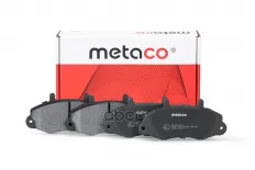 Колодки тормозные передние к-кт METACO арт. 3000-267