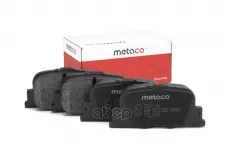 Колодки тормозные задние дисковые к-кт METACO арт. 3010-146
