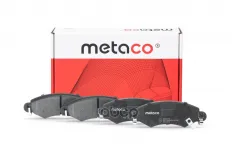 Колодки тормозные передние к-кт METACO арт. 3000-276