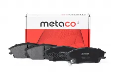 Колодки тормозные дисковые | перед | METACO арт. 3000014