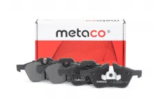 Колодки тормозные передние к-кт METACO арт. 3000-463