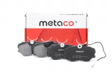 Колодки тормозные передние к-кт METACO арт. 3000-470