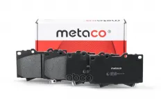 Колодки тормозные передние к-кт METACO арт. 3000-146