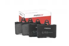Колодки тормозные задние дисковые к-кт METACO арт. 3010-166