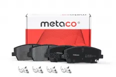 Колодки тормозные передние к-кт METACO арт. 3000-499