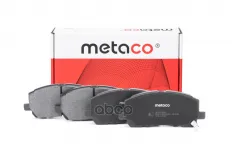 Колодки тормозные передние к-кт METACO арт. 3000-309