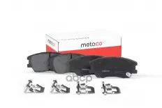 Колодки тормозные передние к-кт METACO арт. 3000-509