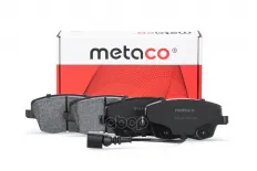 Колодки тормозные передние к-кт METACO арт. 3000-315