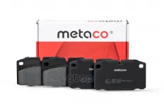 Колодки тормозные передние к-кт METACO арт. 3000-172