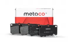 Колодки тормозные передние к-кт METACO арт. 3000-178