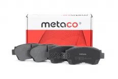 КОЛОДКИ ТОРМОЗНЫЕ ПЕРЕДНИЕ К-КТ METACO арт. 3000325