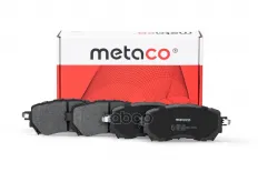Колодки тормозные передние к-кт METACO арт. 3000-180