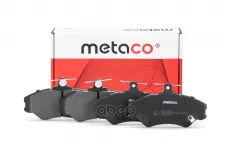 Колодки тормозные передние к-кт METACO арт. 3000-330