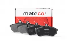 Колодки тормозные передние к-кт METACO арт. 3000-186