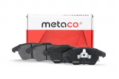 Колодки тормозные передние к-кт METACO арт. 3000-566