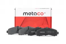Колодки тормозные передние к-кт METACO арт. 3000-341
