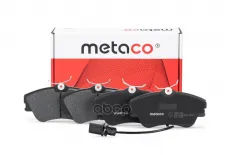 Колодки тормозные передние к-кт METACO арт. 3000-360