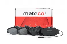 Колодки тормозные передние к-кт METACO арт. 3000-361