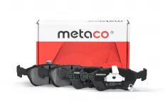 Колодки тормозные передние к-кт METACO арт. 3000-206