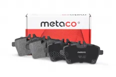 Колодки тормозные передние к-кт METACO арт. 3000-207
