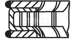 Кольца ДВС поршневые (к-т на 1 поршень) Citroen, Peugeot 1.6-1.8 91- Mahle/Knecht арт. 03902V0