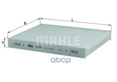 Фильтр салонный Mahle/Knecht LA144 (46723331) Mahle/Knecht арт. LA144