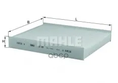 Фильтр салонный MAHLE LA169 (1 204 459) Mahle/Knecht арт. la169