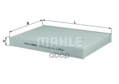 Фильтр салонный Mahle/Knecht LA290 (272744Y125) Mahle/Knecht арт. LA290