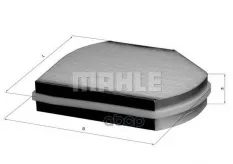 Фильтр салонный MAHLE LA37/1 (7803A004) Mahle/Knecht арт. la371