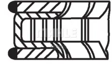 Кольца ДВС поршневые (к-т на 1 поршень) Renault Clio, Kangoo, Twingo 1.2 96- Mahle/Knecht арт. 02204N1