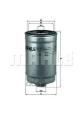 Фильтр топливный DAF (Trucks) Mahle/Knecht арт. KC181