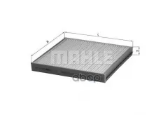 Фильтр салонный MAHLE LA74 (18 02 422) Mahle/Knecht арт. la74