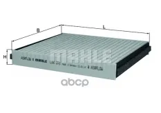 Фильтр салонный (угольный) Mahle/Knecht арт. lak371