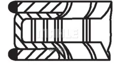 кольца поршневые  VW Golf V 1.4 06-09 Mahle/Knecht арт. 02808N0
