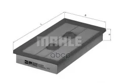 Фильтр воздушный MAHLE LX1643 (03C 129 620B) Mahle/Knecht арт. lx1643