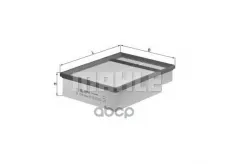 Фильтр воздушный MAHLE LX1019 (079 133 843A) Mahle/Knecht арт. LX1019