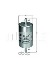 Фильтр топл.VW/SKODASEAT 1.0-1.9L Mahle/Knecht арт. KL60