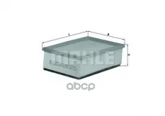 Фильтр воздушный Citroen C4 2.0HDi DW10TED4 FAP 04>,Peugeot 307 2.0HDi DW10BTED4 03> Mahle/Knecht арт. LX1033