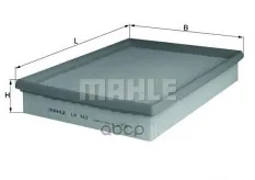ФИЛЬТР ВОЗДУШНЫЙ Mahle/Knecht арт. LX443