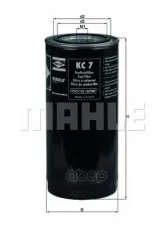 Фильтр топливный DAF 75/85/95-Serie, F 1000-1900, F 2000/2100/2200/2300/2500/2600/2700/2800/2900/320 Mahle/Knecht арт. KC7