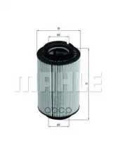 Фильтр топливный Mahle/Knecht арт. KX178D